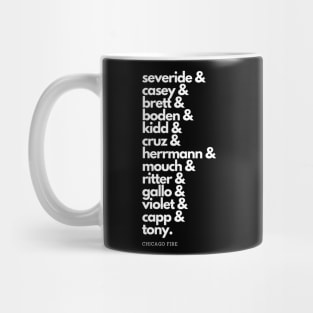 *UPDATED* Chicago Fire Squad Goals (White Text) - With Violet Mug